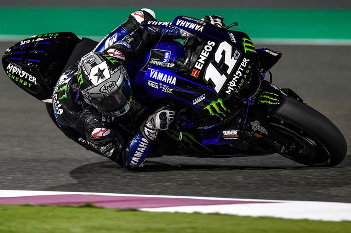Maverick Vinales tercepat di FP4 MotoGP Qatar 2021, Johann Zarco bikin rekor top speed, Valentino Rossi kelabakan