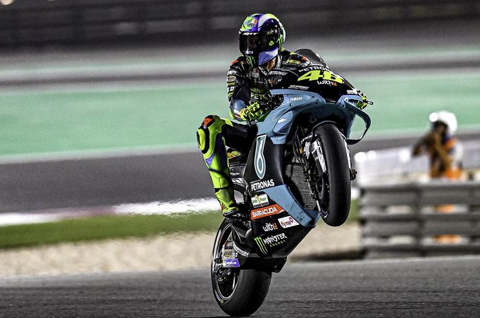 Waduh! Start dari posisi empat, Valentino Rossi malah pesimis bisa raih podium di MotoGP Qatar 2021
