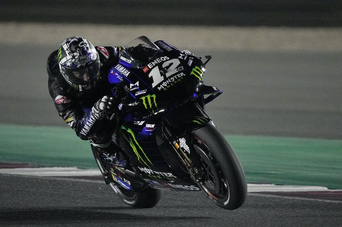 Hasil balapan MotoGP Qatar 2021: Maverick Vinales menang, Joan Mir kehilangan podium di depan mata