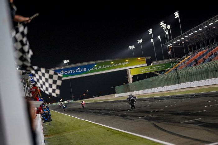 Menang MotoGP Qatar 2021, Maverick Vinales merdeka setelah Valentino Rossi pergi