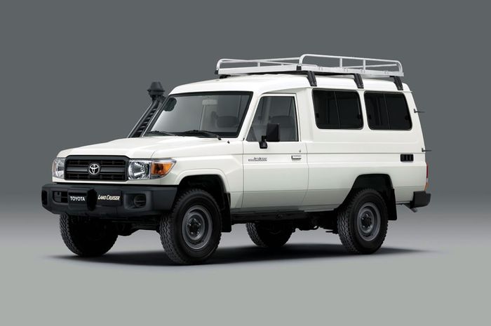 Toyota Land Cruiser 78 jadi pengangkut vaksin