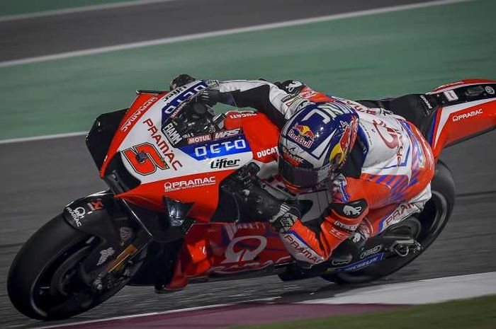 Johann Zarco tercepat di FP4 MotoGP Doha 2021, Valentino Rossi memprihatinkan