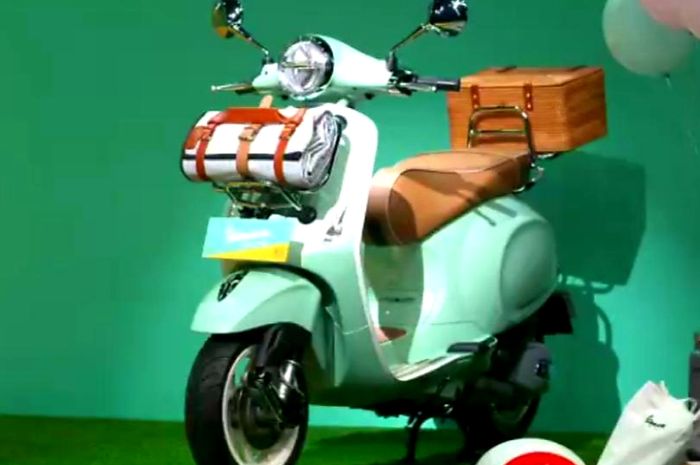 PT Piaggio Indonesia resmi meluncurkan Vespa Picnic di Indonesia hari ini, Selasa (6/4/2021)