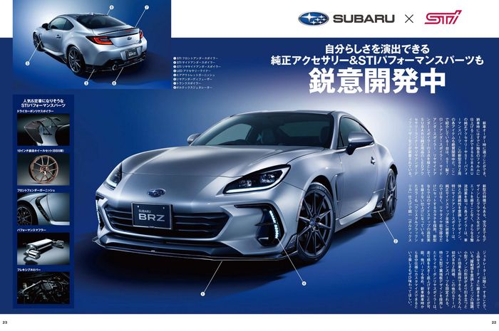 Subaru BRZ dapat pilihan part performa dari STI