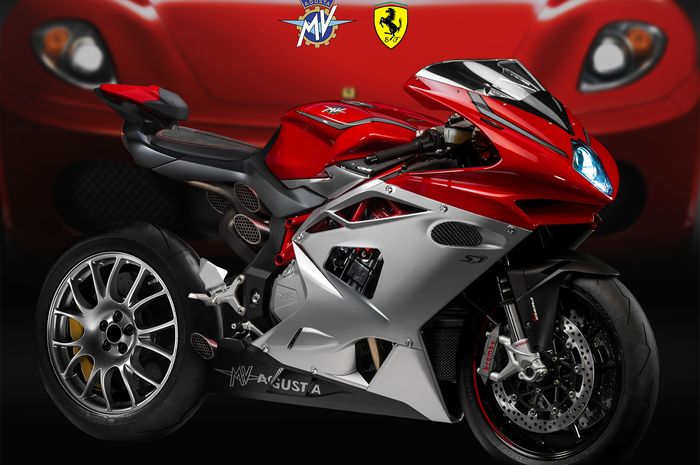 Ketika MV Agusta F4 bergabung dengan Ferrari F430