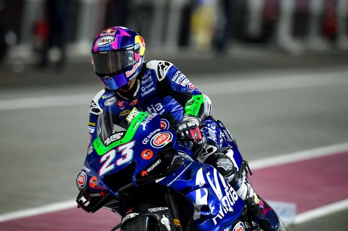 Enea Bastianini gagal masuk 10 besar di MotoGP Doha 2021, Senin (05/04/2021).