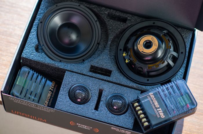 Speaker Set 2-way Ground Zero GZUC 165.2 SQ