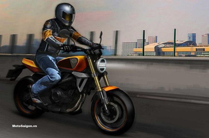 konsep desain Harley-Davidson 338