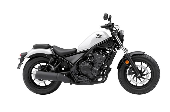 Honda Rebel hadir dengan warna baru Matte Pearl Summit White