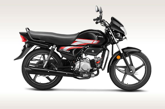 Hero HF 100 2021, motor sport termurah yang diproduksi Hero MotoCorp.