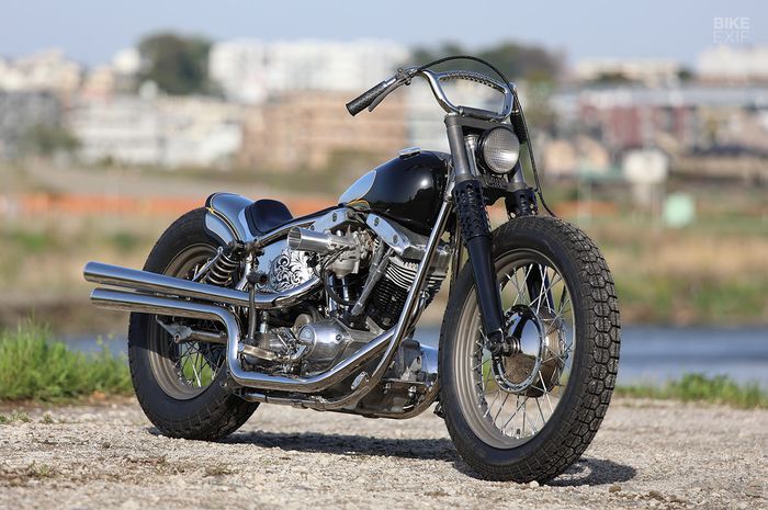 Harley-Davidson FLH Shovelhead bobber 