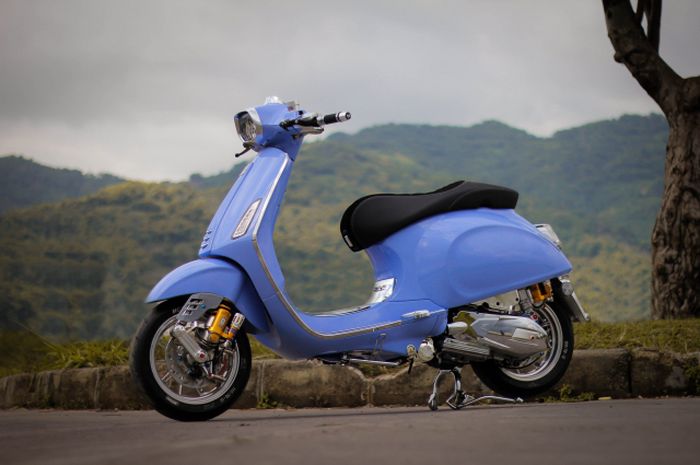 Modifikasi Vespa Sprint yang menawan 