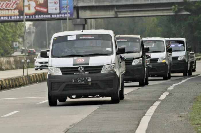 Uji Efisiensi DFSK Super Cab dalam Jarak Tempuh 77 Kilometer