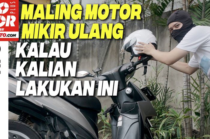 Tips aman untuk parkir motor