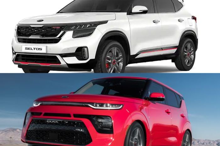 KIA Seltos (atas) dan KIA Soul (bawah) di-recall di Amerika Serikat gara-gara masalah internal mesin.