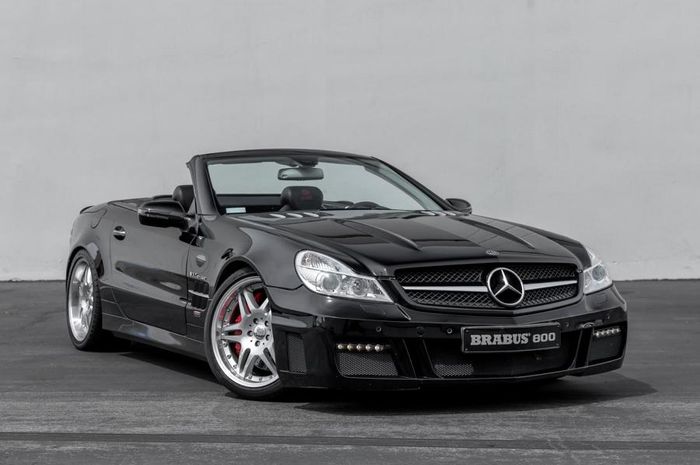 Modifikasi Mercedes-Benz SL600 hasil kolaborasi Brabus dan Lorinser