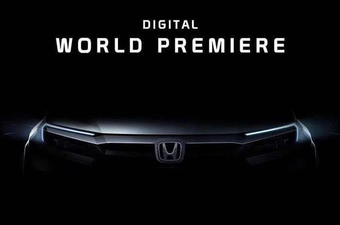 Teaser mobil baru yang disebar PT Honda Prospect Motor (HPM) 