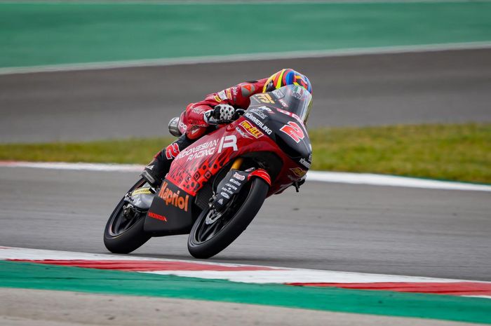 Pembalap Indonesian Racing Gresini Moto3, Gabriel Rodrigo pede bisa tampil all out di Moto3 Spanyol 2021.