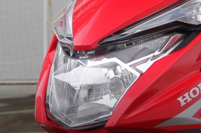 Ilustrasi headlamp Honda BeAT fi