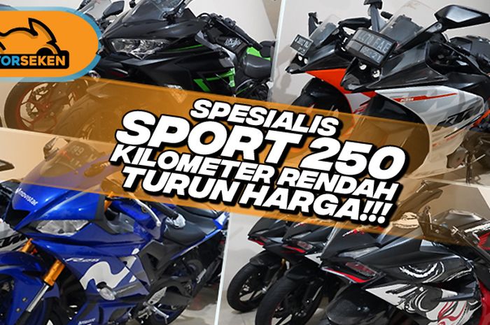 Cek harga motor sport 250 cc bekas, Jakarta Motorsport Serpong