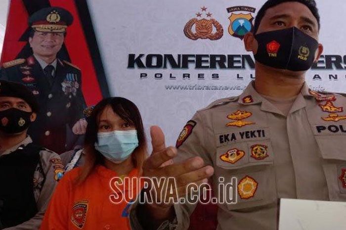 Sosok Nur Hayati (27) yang gabung komplotan begal di Lumajang untuk menjerat motor para korbannya. 