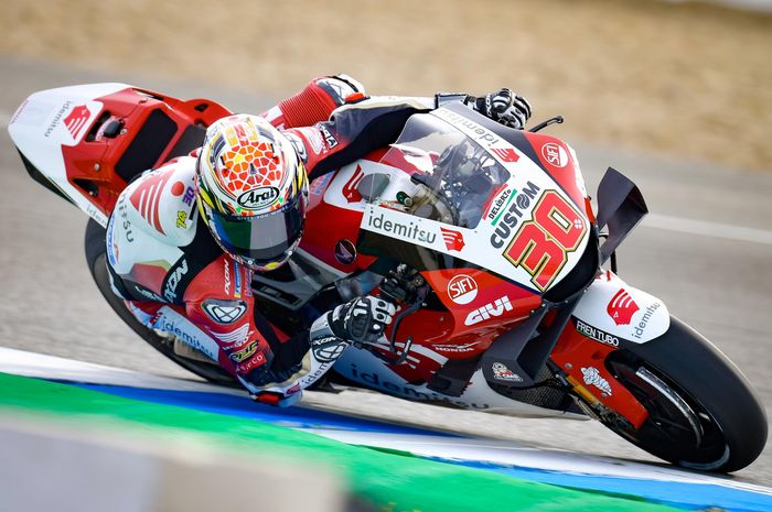Takaaki Nakagami puas dengan hasil balapan di MotoGP Spanyol 2021