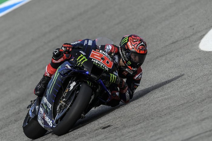 Fabio Quartararo tercepat di FP4 MotoGP Spanyol 2021