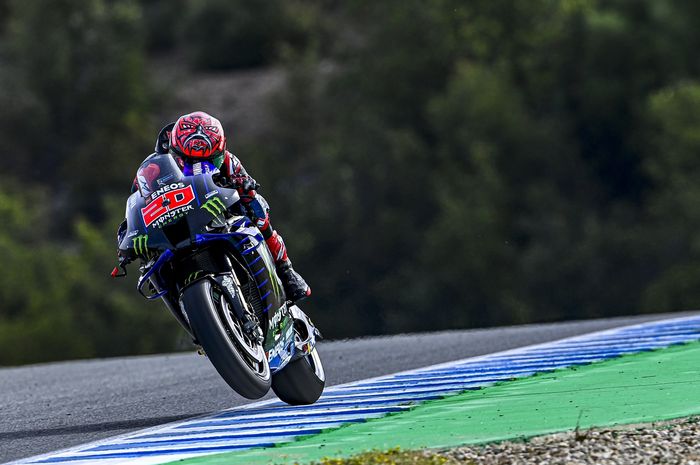 Fabio Quartararo melaju lambat di MotoGP Spanyol 2021
