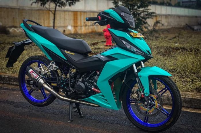 Modifikasi apik Supra GTR 150 