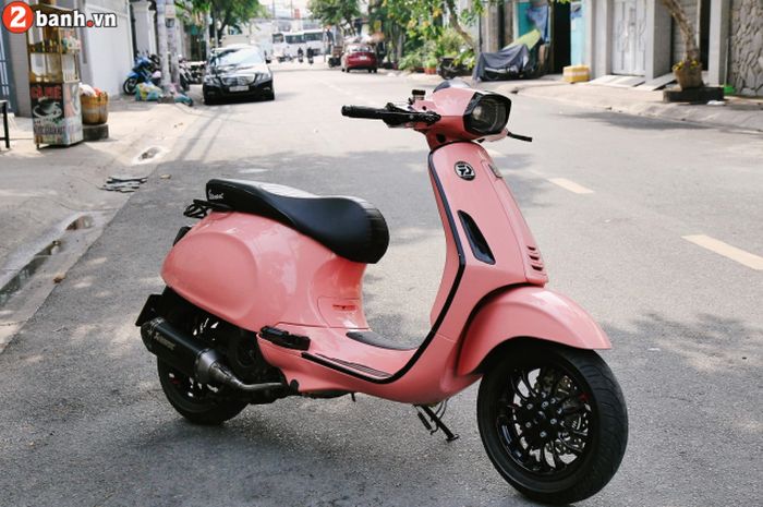 Modifikasi Vespa Sprint yang menawan