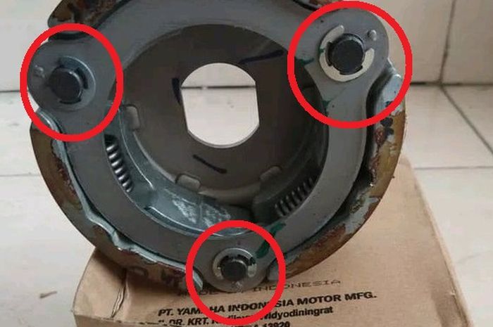 Klip pengunci ini lepas bikin CVT berisik