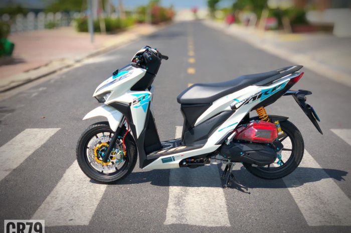 Modifikasi sangar Honda Vario 150 