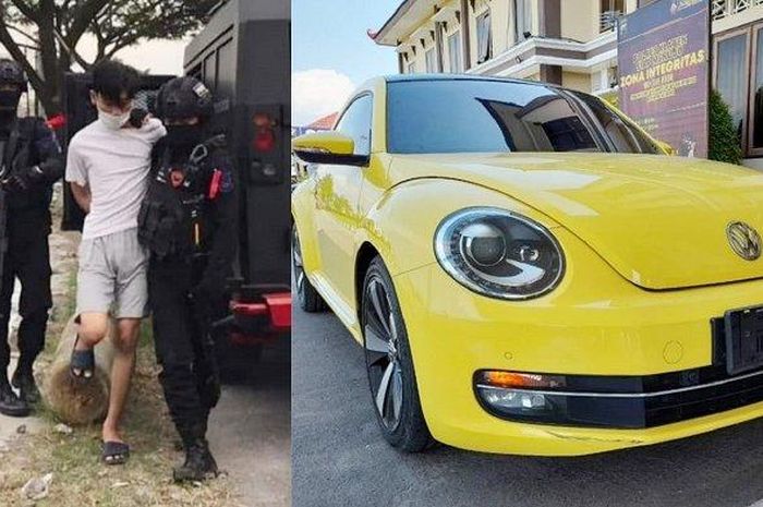 AADY (16) jadi tersangka kasus tabrak lari pakai VW New Beetle di pos penyekatan Prambanan, Klaten, Jawa Tengah