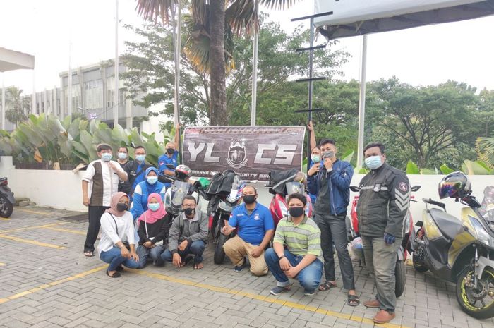 Yamaha Lexi Community Semarang (YLCS) adakan kegiatan baksos di bulang Ramadhan