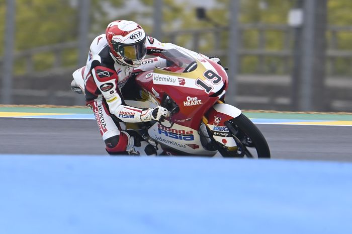 Andi Gilang harus menjalani sesi Kualifikasi Moto3 Prancis 2021 dari sesi Q1