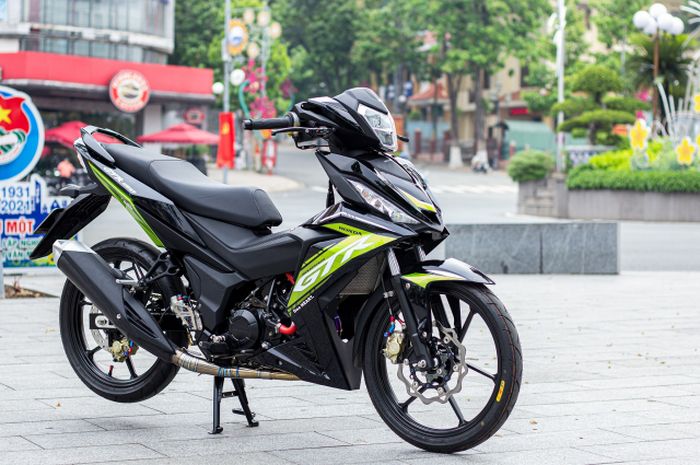 Modifikasi simpel Honda Supra GTR 150 