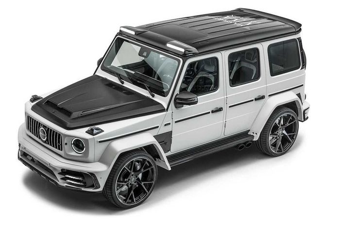 Modifikasi Mercedes-AMG G63 hasil garapan Mansory, Jerman