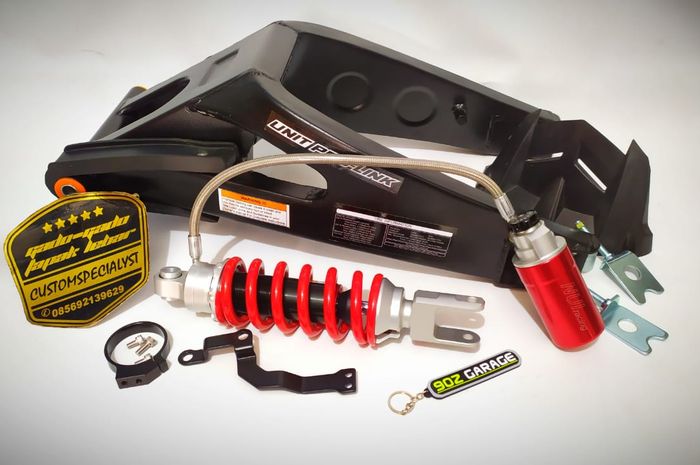 Paket upgrade kaki-kaki All New CB150R Streetfire di 902 Garage. 