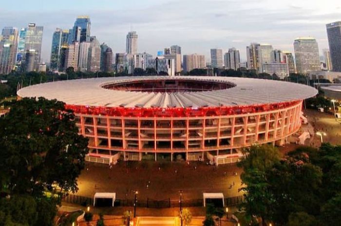 Ilustrasi kawasan Gelora Bung Karno (GBK), Jakarta