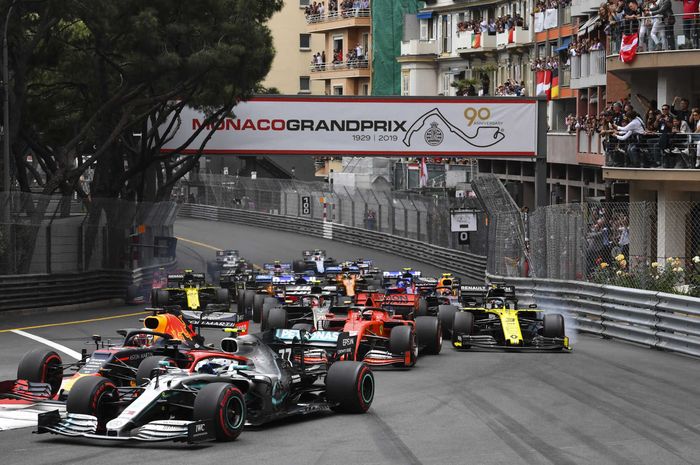 Starting grid F1 Monako 2021