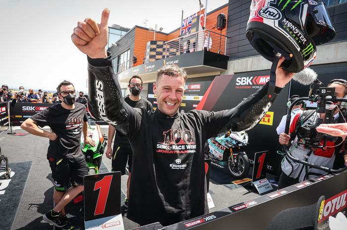 Usai pecahkan rekor 100 kemenangan di WorldSBK, Jonathan Rea 'tantang' Sir Lewis Hamilton lakukan hal yang sama di F1.