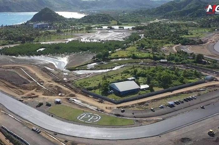 kondisi terkini Sirkuit Mandalika