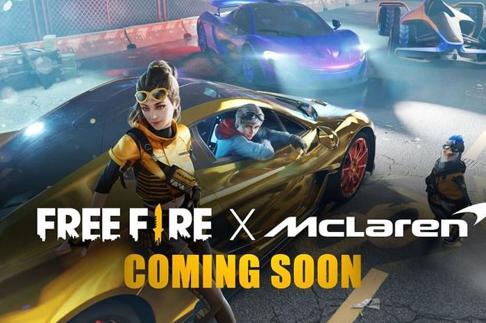 Pabrikan mobil asal Inggris, McLaren jalin kerjasama dengan developer game Free Fire