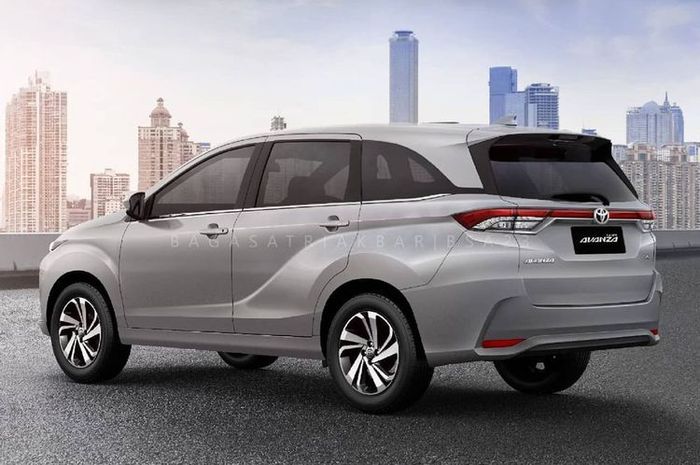 Rendering Toyota Avanza Facelift 2022