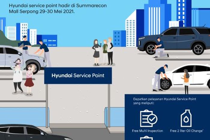 Hyundai Motor Indonesia (HMID) gelar program Hyundai Service Point bagi pelanggan Hyundai