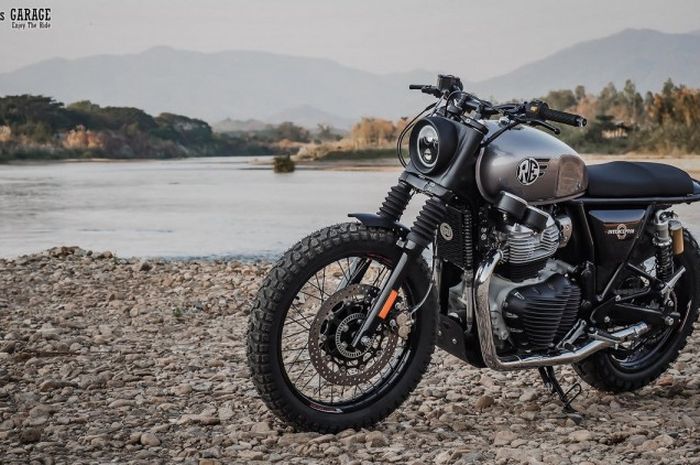 Royal Enfield Interceptor 650 scrambler yang gagah