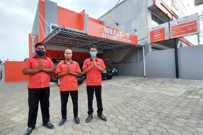 Bengkel umum Wealthy service centre di kawasan Sleman