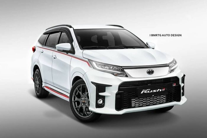 Modifikasi digital Toyota Rush 