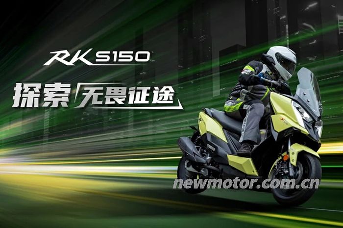 Kymco RKS 150, siap jegal Yamaha NMAX dan Honda PCX.