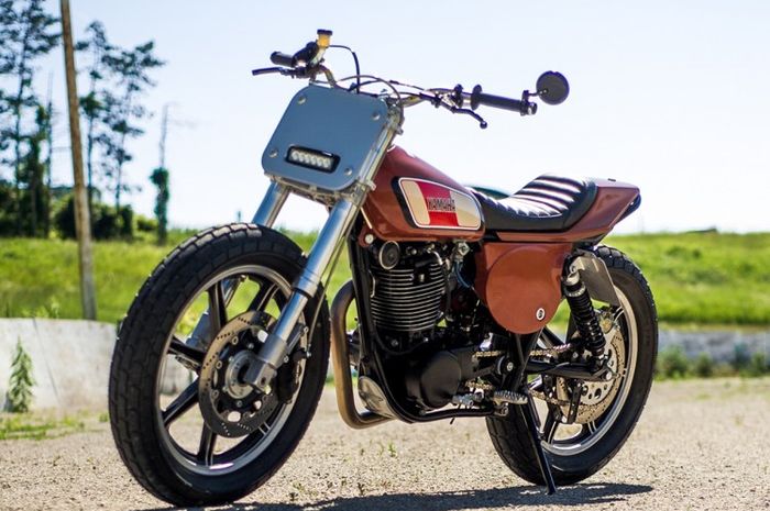 Yamaha XT500 street tracker 